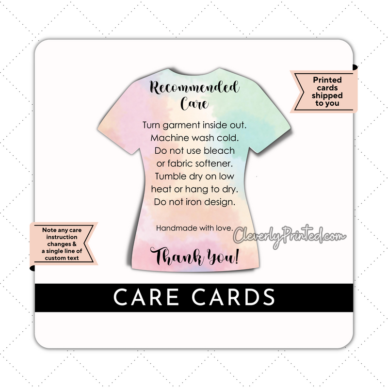 TEE CARE CARDS | CC101