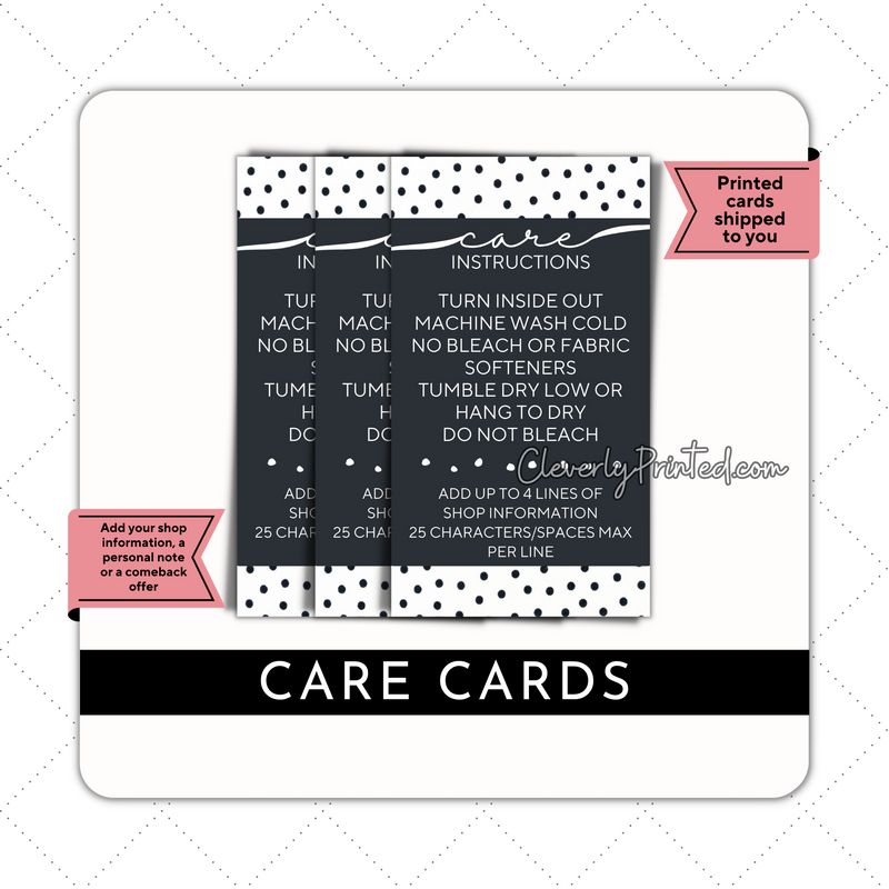 TEE CARE CARDS | CC110