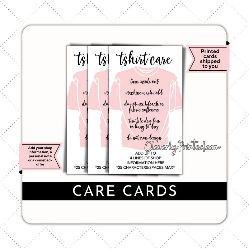 TEE CARE CARDS | CC117