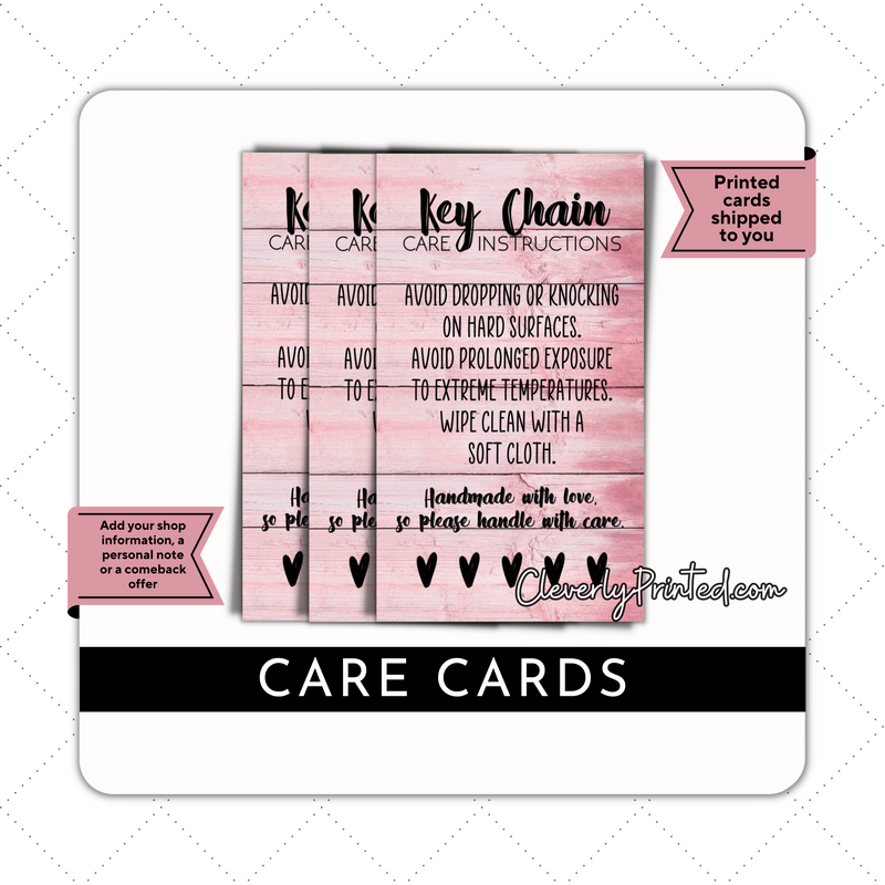KEY CHAIN CARE CARDS | KE004