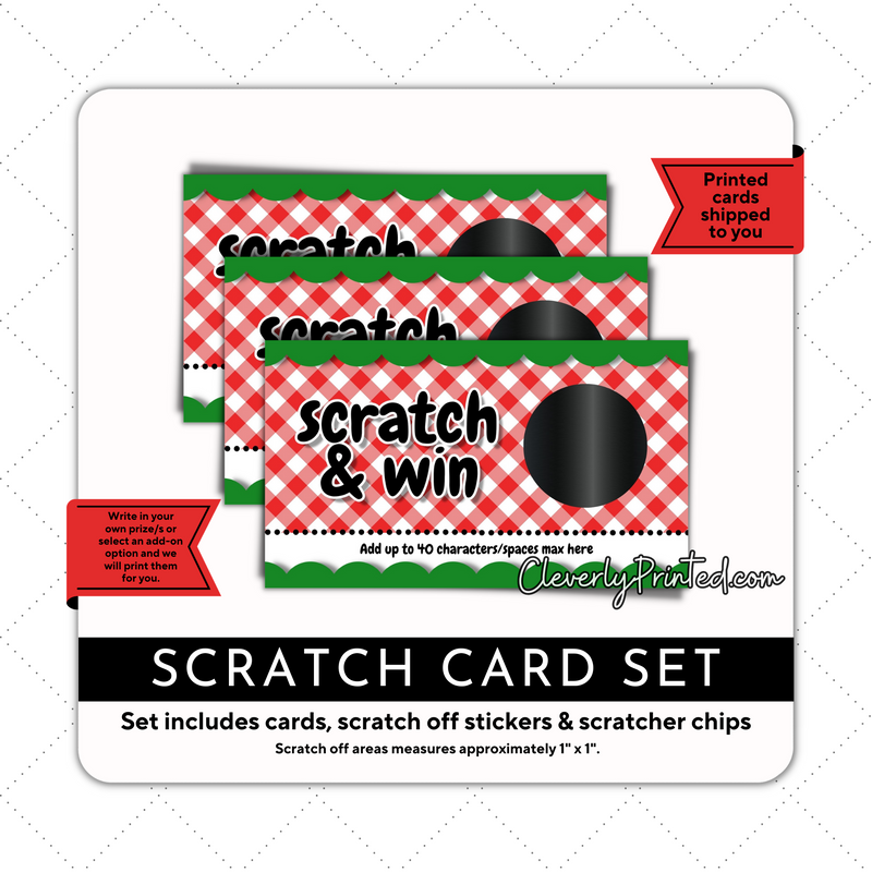 SCRATCH OFF CARDS | SC218