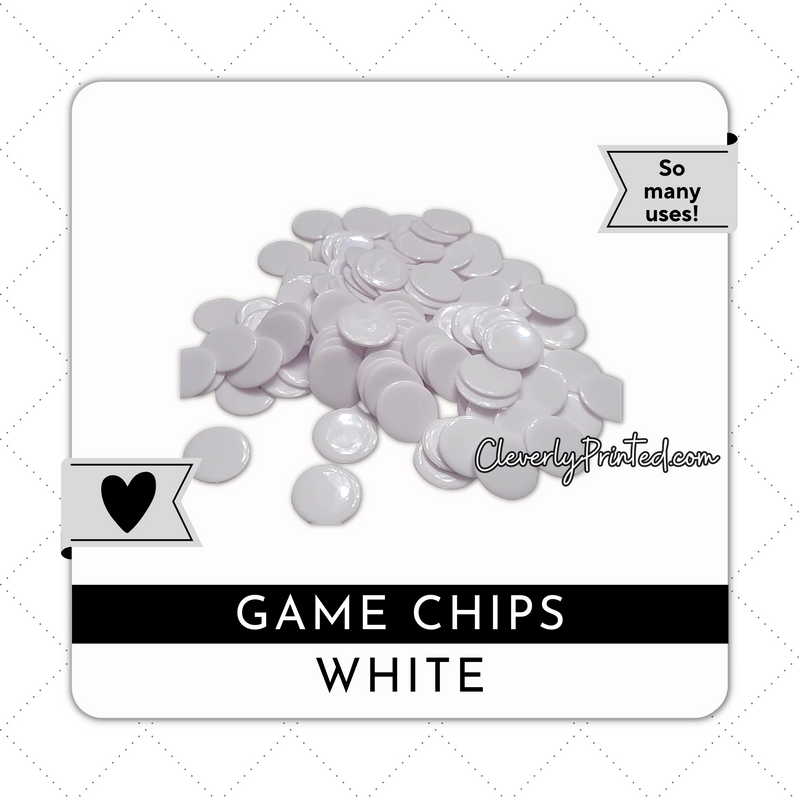 GAME CHIPS | White
