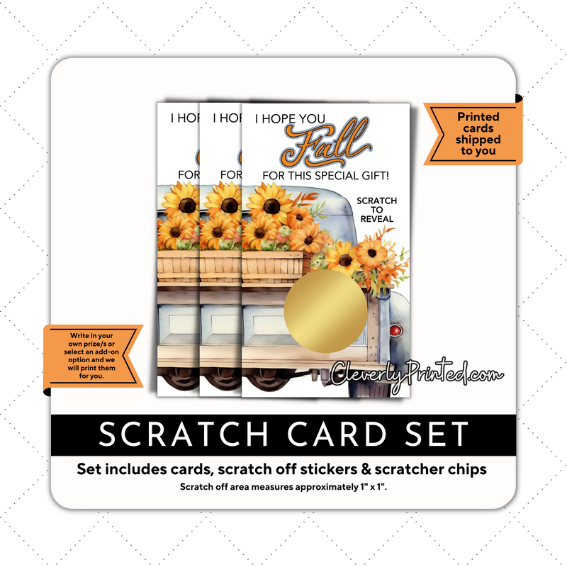 SCRATCH OFF CARDS | SC187