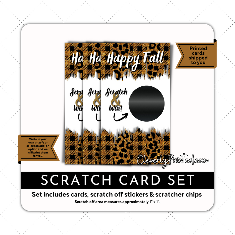 SCRATCH OFF CARDS | SC205