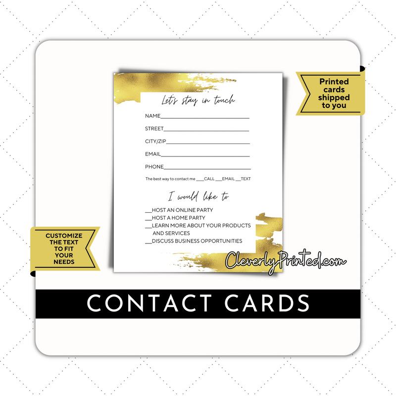 CONTACT CARD | ST002