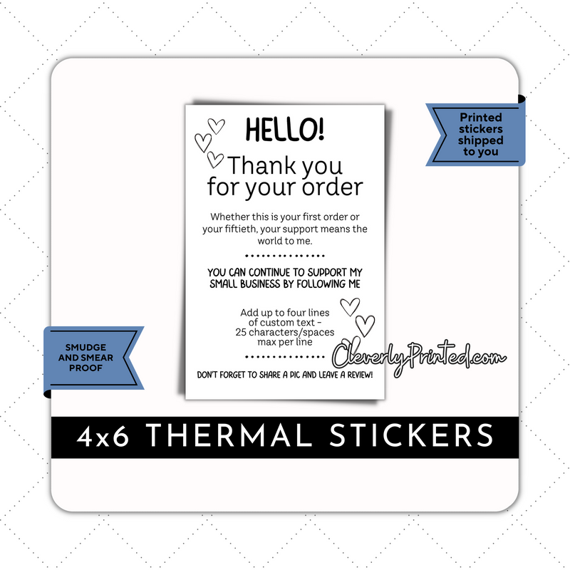 THERMAL STICKERS | TS005