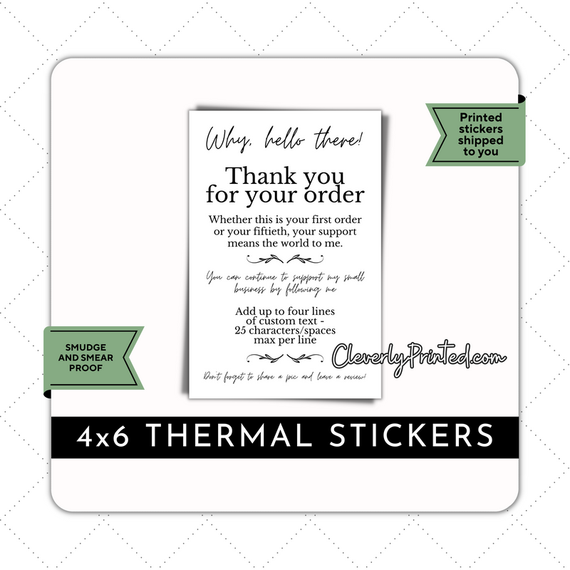 THERMAL STICKERS | TS006