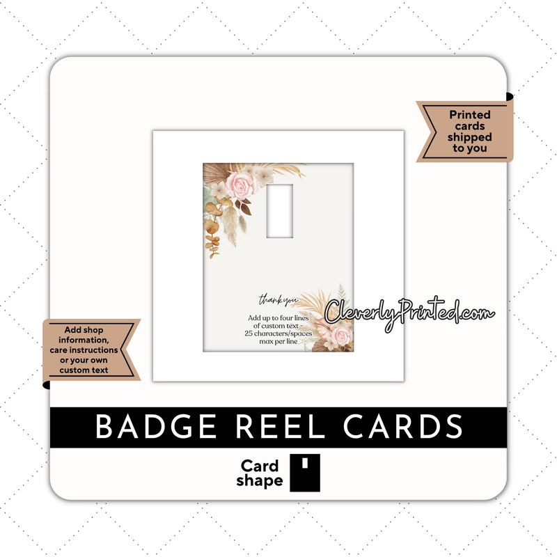 BADGE REEL CARDS | BR002