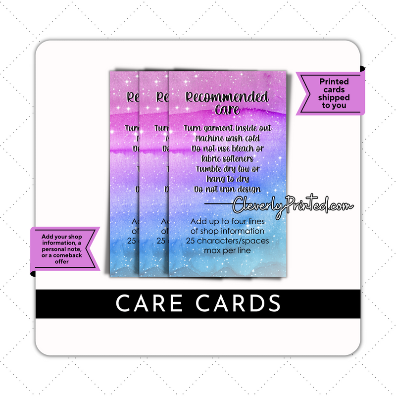 TEE CARE CARDS | CC026