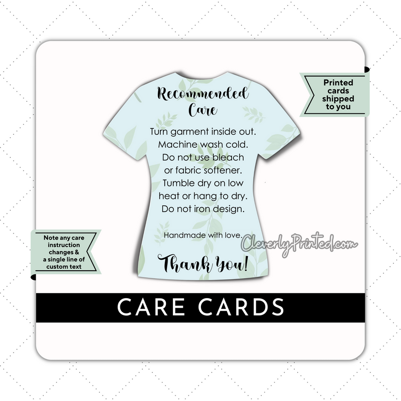 TEE CARE CARDS | CC100