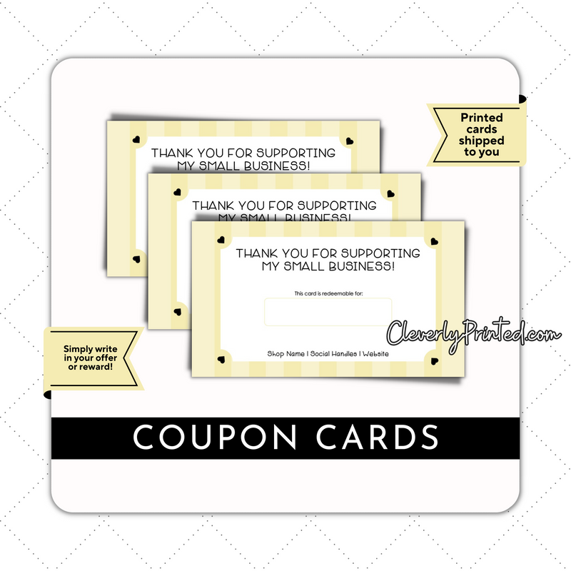 COUPON CARDS | CP008