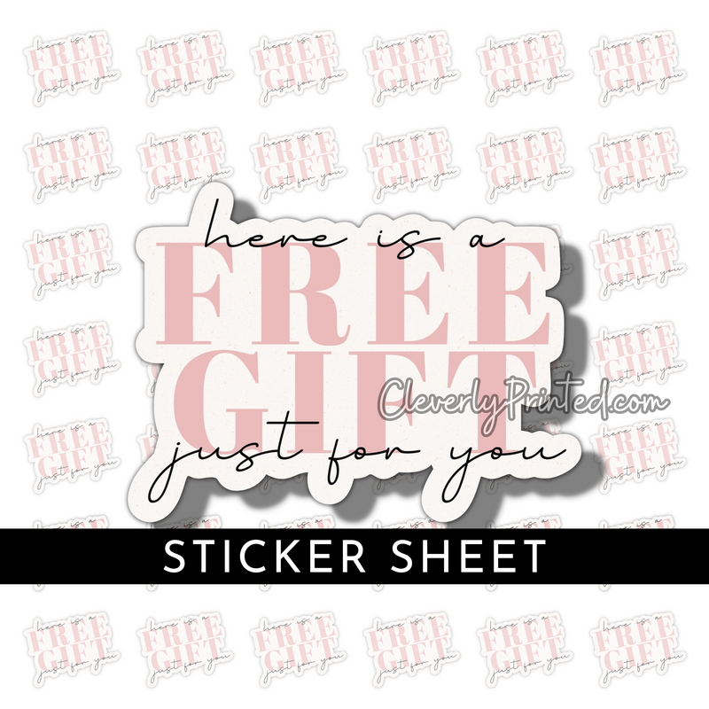 STICKER SHEET | SS235