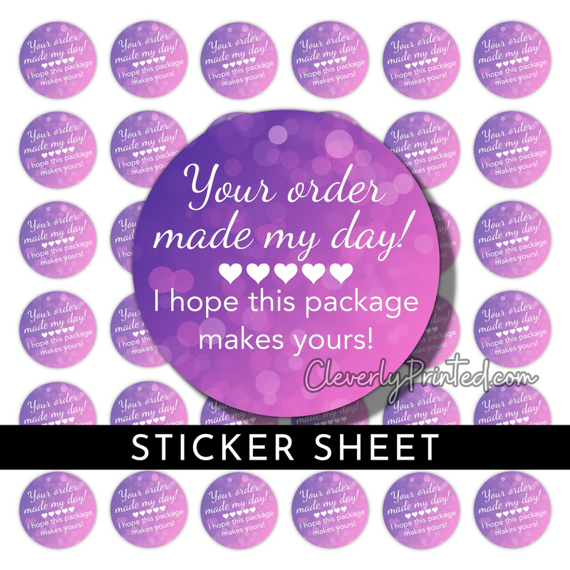 STICKER SHEET | SS270