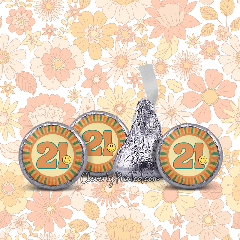 CHOCOLATE KISS LABELS | KW039