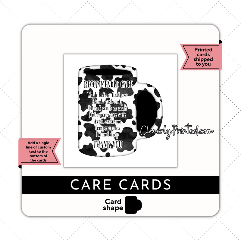MUG CARE CARDS | MU004