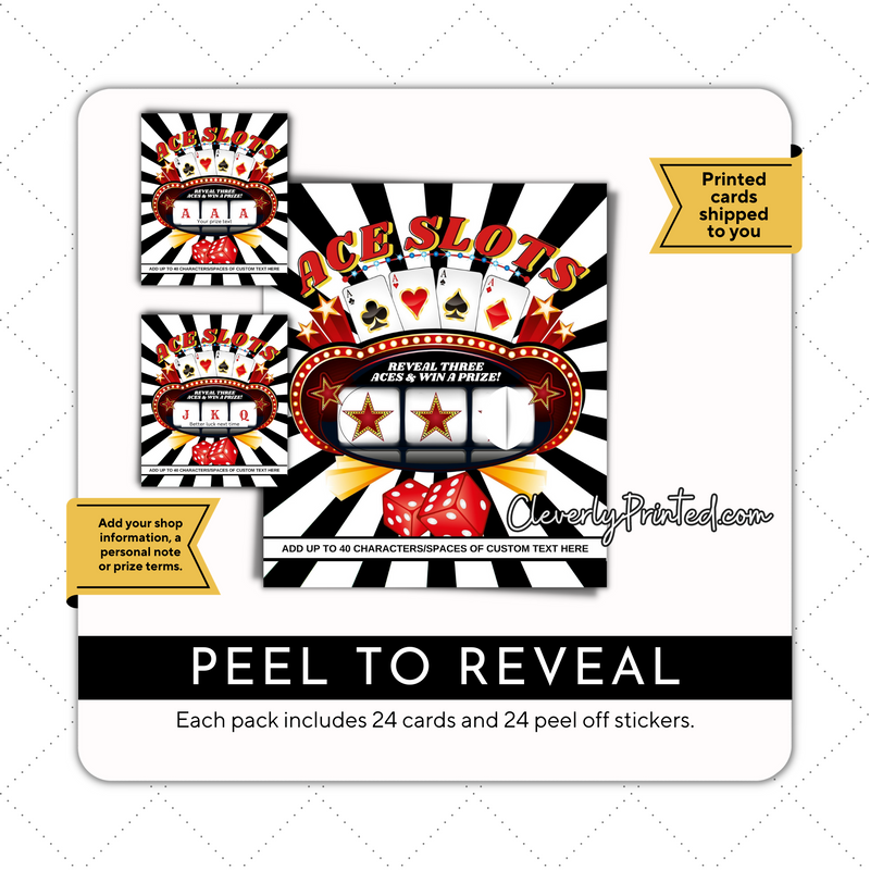 PEEL TO REVEAL CARDS | PR036