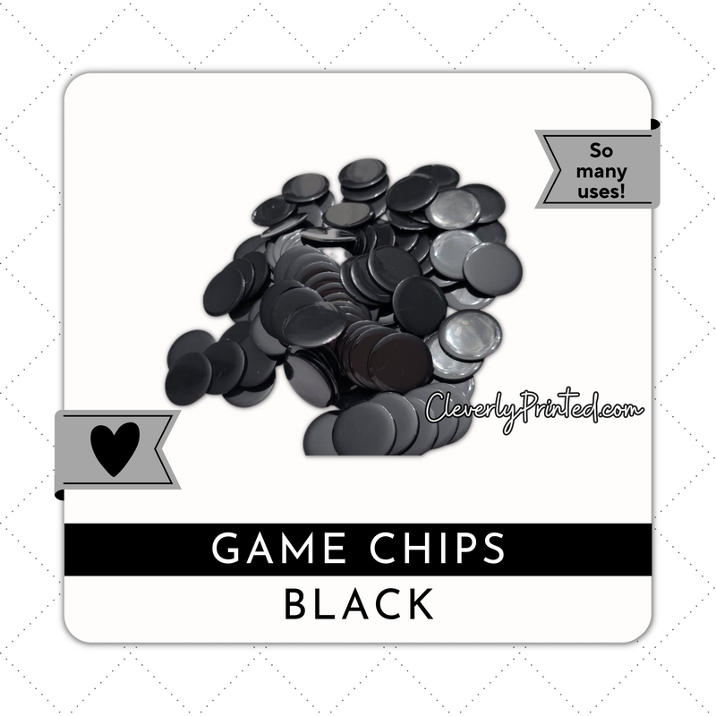 GAME CHIPS | Black