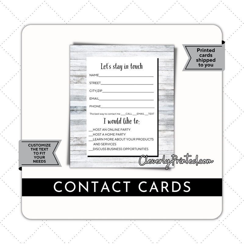 CONTACT CARD | ST001