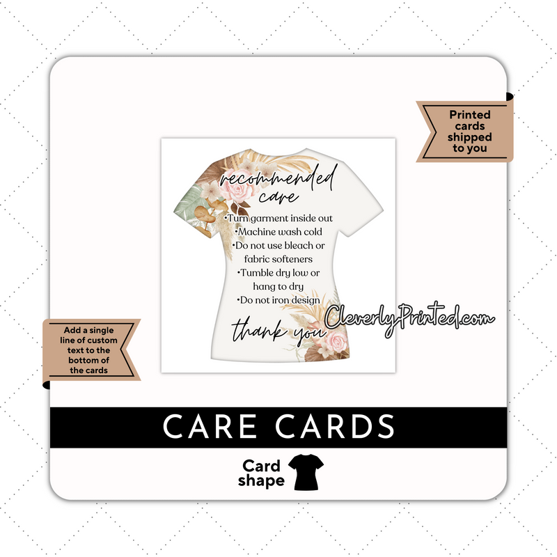 TEE CARE CARDS | CC160