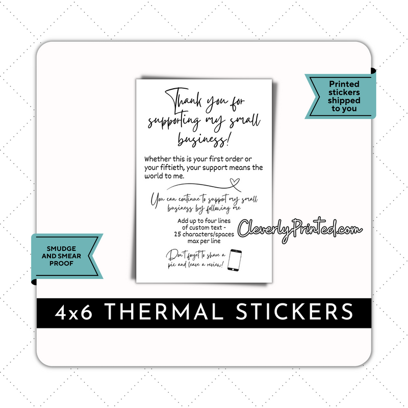 THERMAL STICKERS | TS002