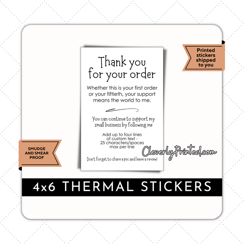 THERMAL STICKERS | TS008