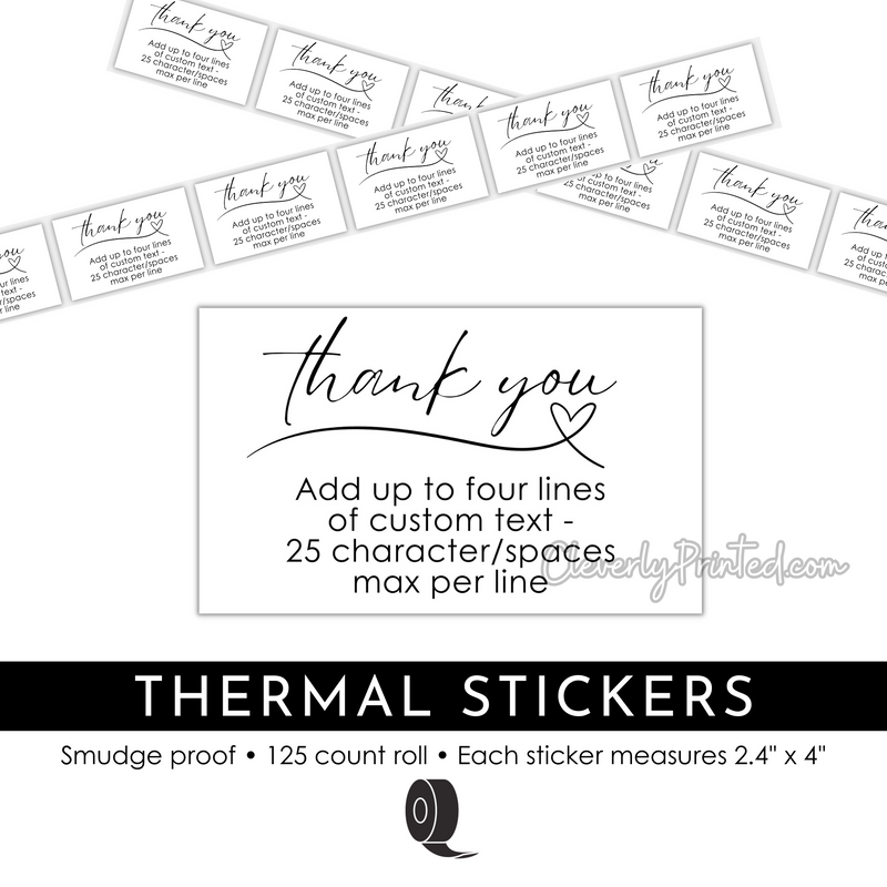 THERMAL STICKERS | TS010