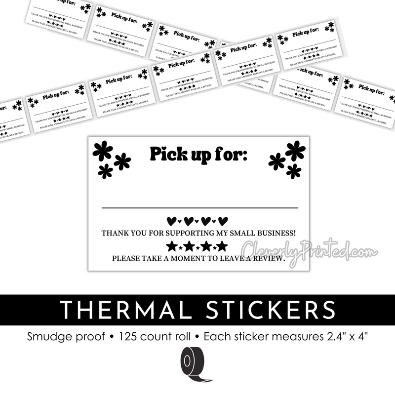 THERMAL STICKERS | TS012
