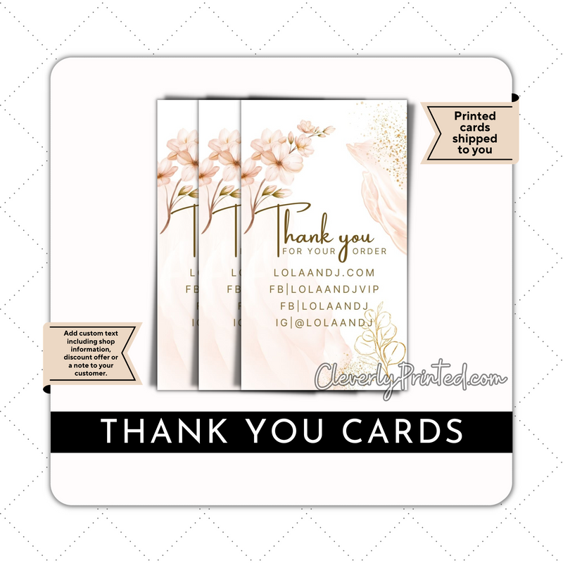 THANK YOU CARDS | TY082