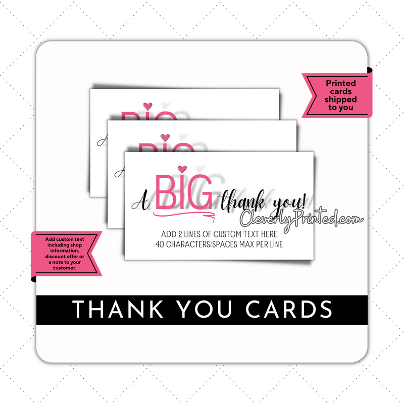THANK YOU CARDS | TY186