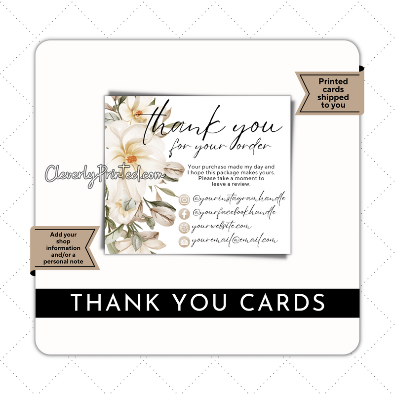 THANK YOU CARDS | TY195