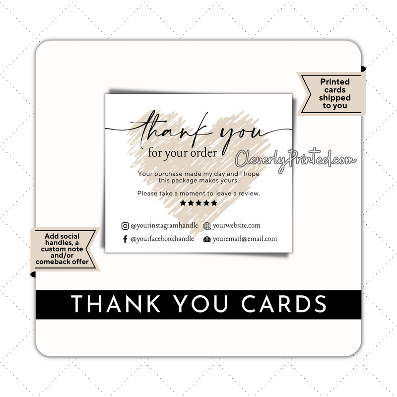 THANK YOU CARDS | TY198