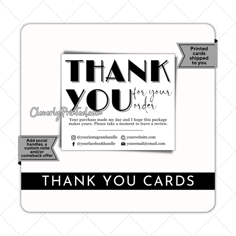 THANK YOU CARDS | TY200